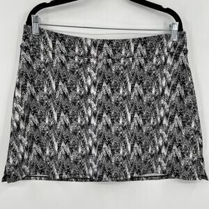 Tranquility By Colorado Clothing Printed Skirt Built In Shorts Stretch Large
